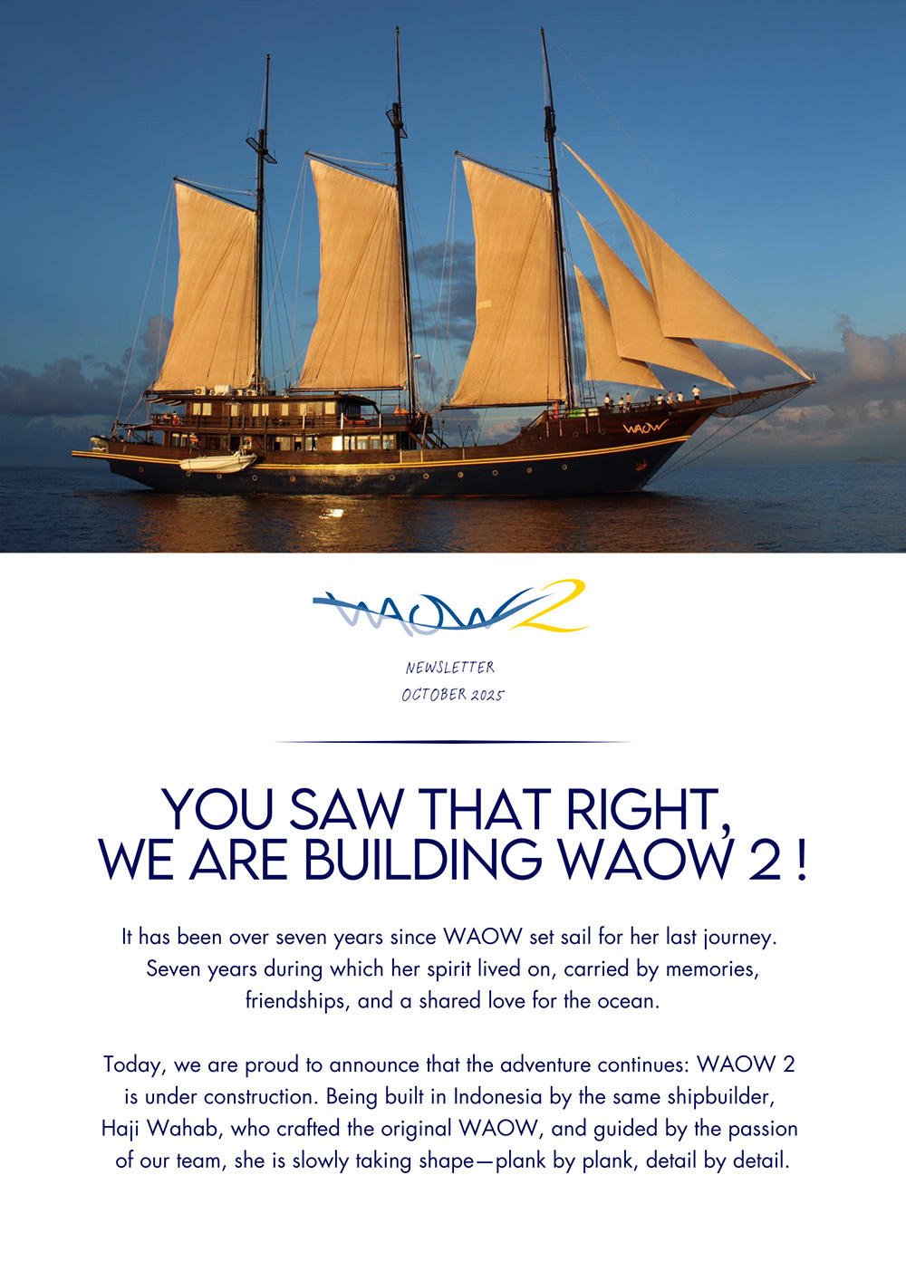We are building Waow 2