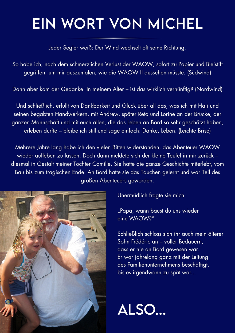 A word from Michel