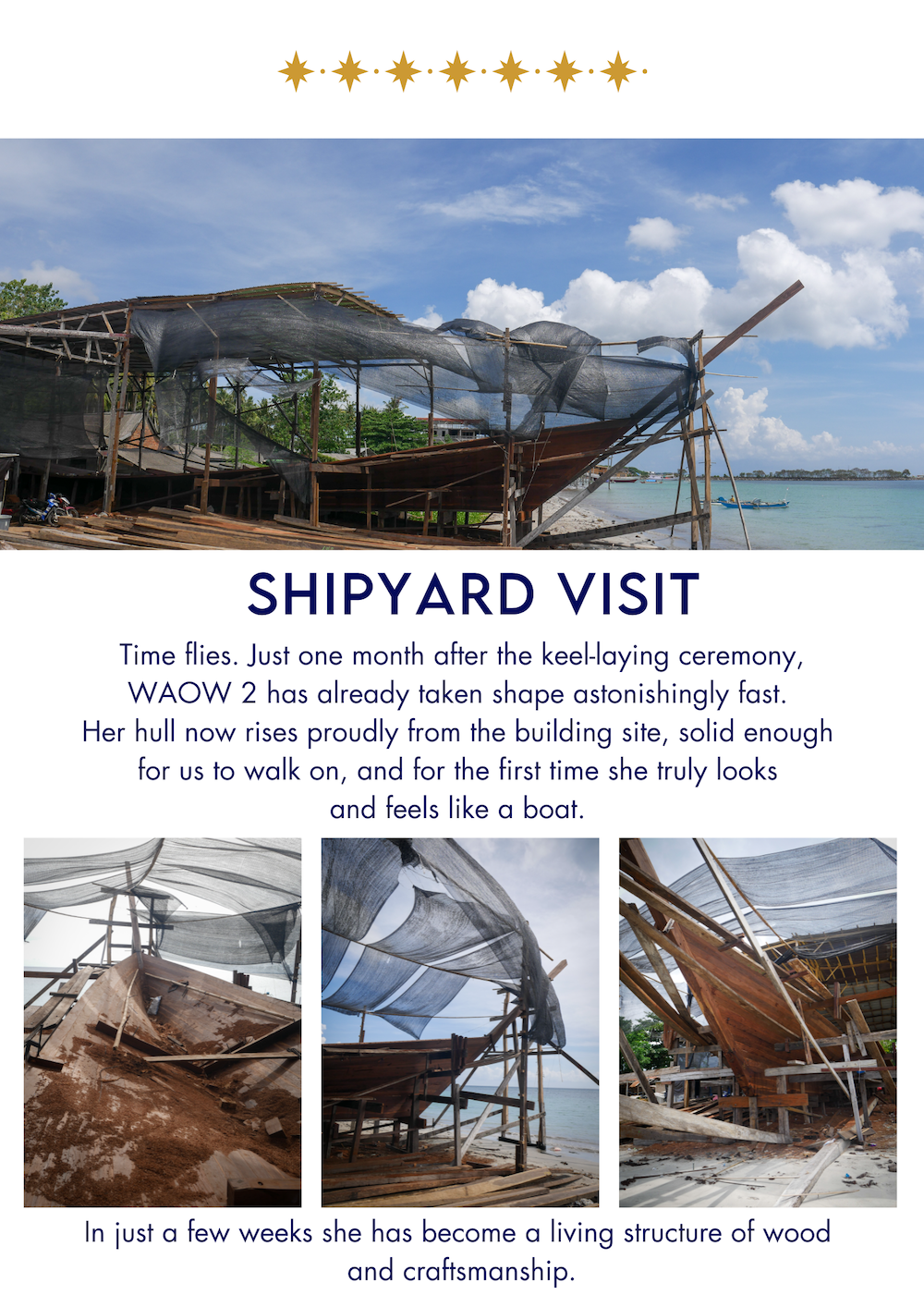 Shipyard visit
